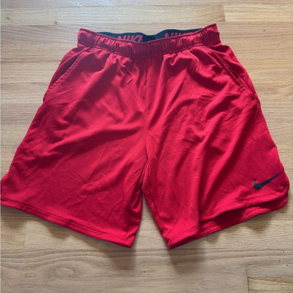 Nike Red Athletic Shorts